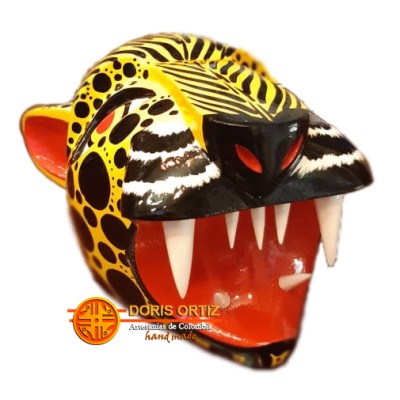 Mascara Tigre Carnaval de Barranquilla 5 cm 