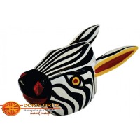 Mascara Cebra Carnaval de Barranquilla Mini 5cm